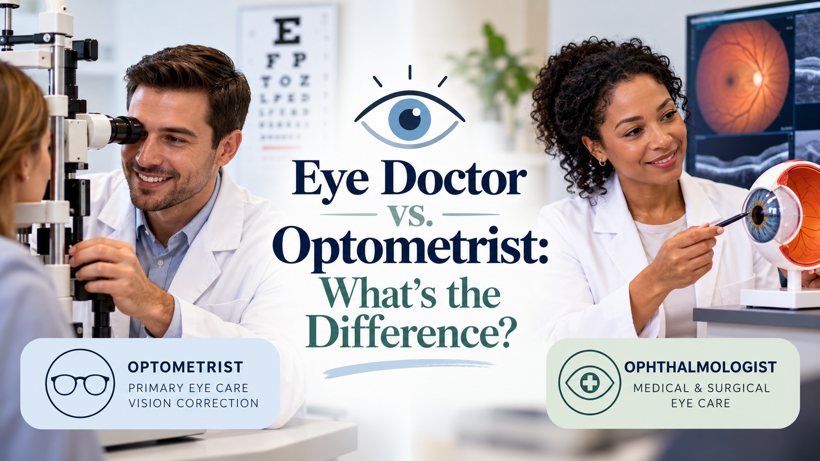 Eye Doctor vs. Optometrist: What’s the Difference?